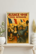 Affiche - Alsace 1918