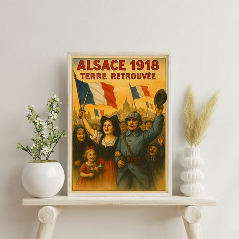 Affiche - Alsace 1918