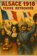 Affiche - Alsace 1918 21 × 30 cm