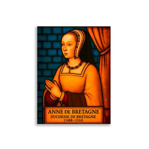Affiche - Anne de Bretagne 30 × 40 cm
