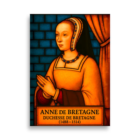 Affiche - Anne de Bretagne 50 × 70 cm