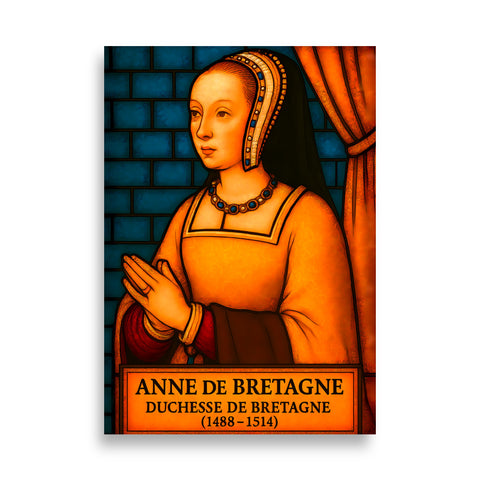 Affiche - Anne de Bretagne 70 × 100 cm