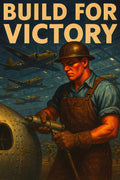 Affiche - Build For Victory 21 × 30 cm