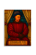 Affiche - Charles VII 30 × 40 cm
