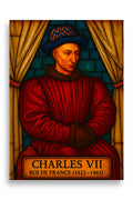 Affiche - Charles VII 50 × 70 cm