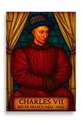 Affiche - Charles VII 70 × 100 cm