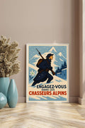 Affiche - Chasseurs Alpins