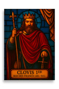 Affiche - Clovis 1er 50×70 cm