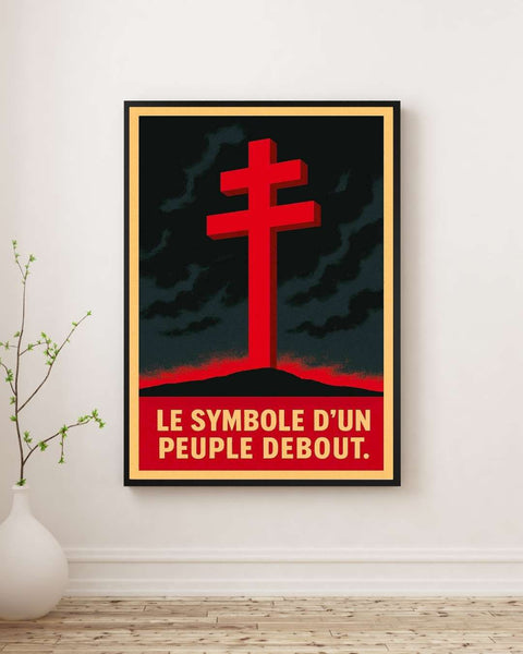 Affiche - Croix de Lorraine