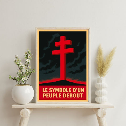 Affiche - Croix de Lorraine