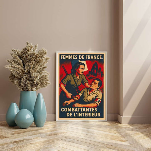 Affiche - Femmes Résistantes