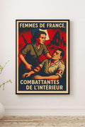 Affiche - Femmes Résistantes