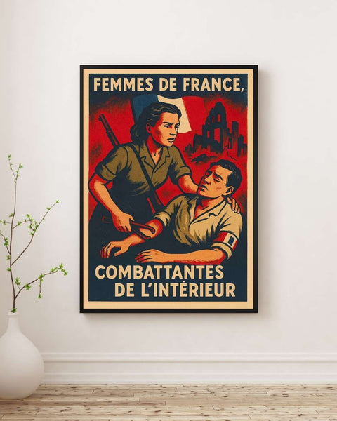 Affiche - Femmes Résistantes