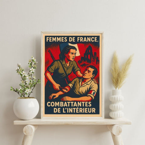 Affiche - Femmes Résistantes