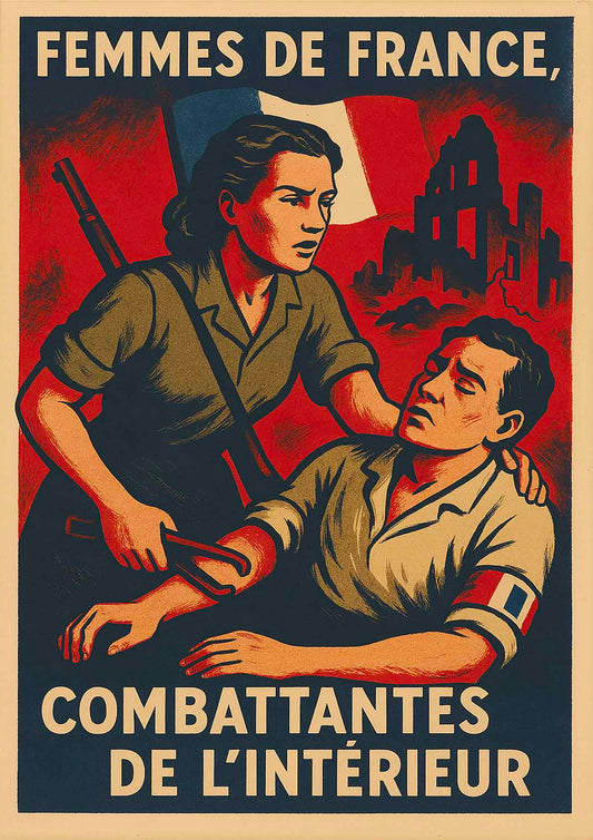 Affiche - Femmes Résistantes 21×30 cm