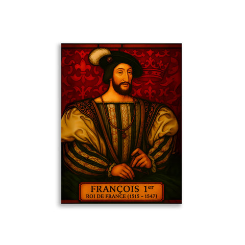 Affiche - François 1er 30 × 40 cm