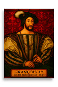 Affiche - François 1er 50 × 70 cm