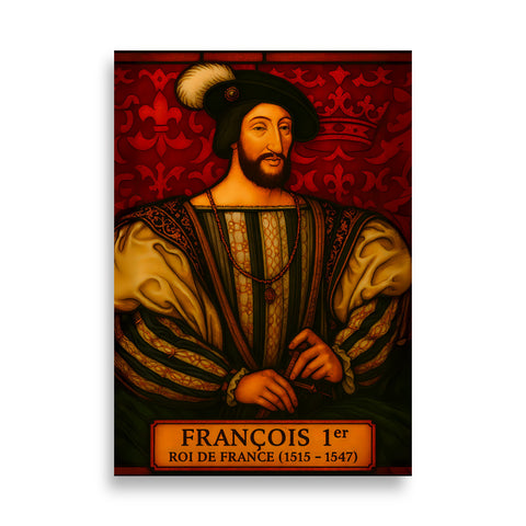 Affiche - François 1er 70 × 100 cm