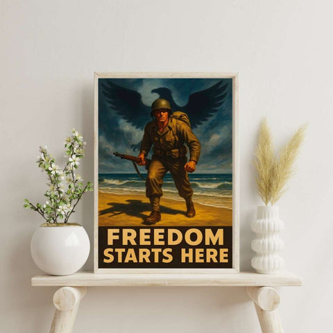 Affiche - Freedom Starts Here