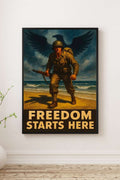 Affiche - Freedom Starts Here