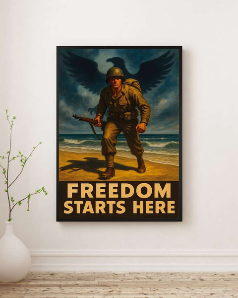 Affiche - Freedom Starts Here