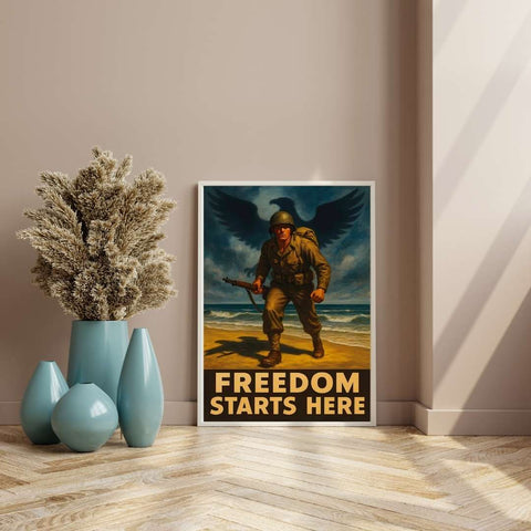 Affiche - Freedom Starts Here