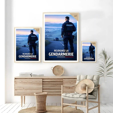 Affiche - Gendarmerie