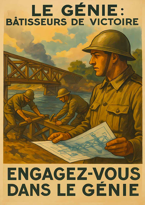 Affiche - Génie 21 × 30 cm