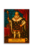 Affiche - Henri IV 30 × 40 cm