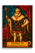 Affiche - Henri IV 50 × 70 cm