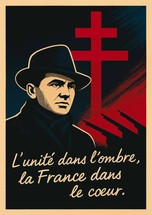 Affiche - Jean Moulin 21 × 30 cm