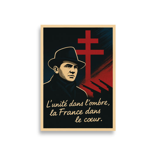Affiche - Jean Moulin A1 (59.4×84.1 cm)