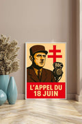 Affiche - L'appel du 18 Juin