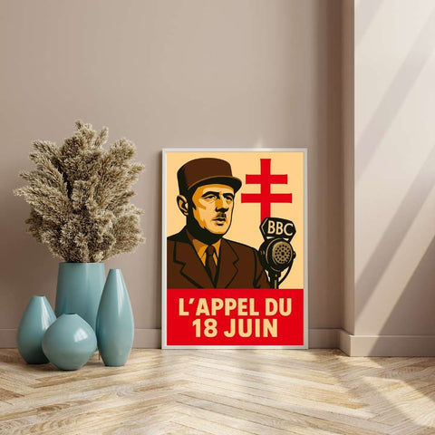 Affiche - L'appel du 18 Juin