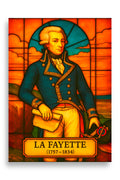 Affiche - La Fayette 50 × 70 cm