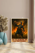 Affiche - Le clairon de la victoire