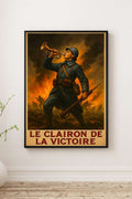 Affiche - Le clairon de la victoire
