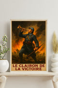 Affiche - Le clairon de la victoire