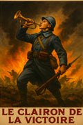 Affiche - Le clairon de la victoire 21 × 30 cm