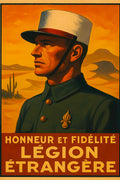 Affiche - Légion Étrangère 21 × 30 cm