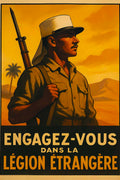 Affiche - Légionnaire 21 × 30 cm