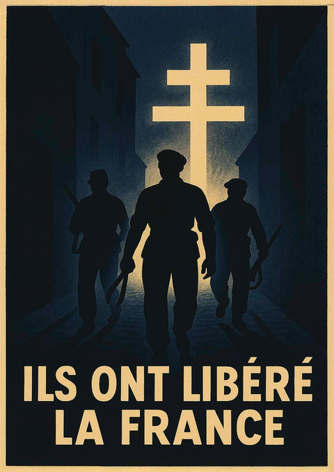 Affiche - Libérateurs 21 × 30 cm