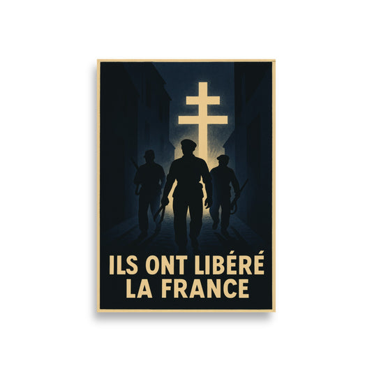 Affiche - Libérateurs A1 (59.4×84.1 cm)