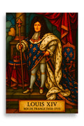 Affiche - Louis XIV 50 × 70 cm