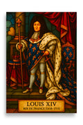 Affiche - Louis XIV 70 × 100 cm