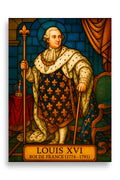 Affiche - Louis XVI 50 × 70 cm