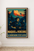 Affiche - Maquis du Vercors