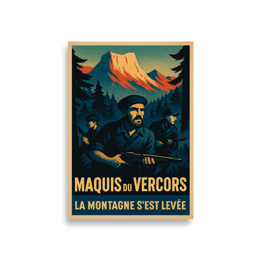 Affiche - Maquis du Vercors A1 (59.4×84.1 cm)