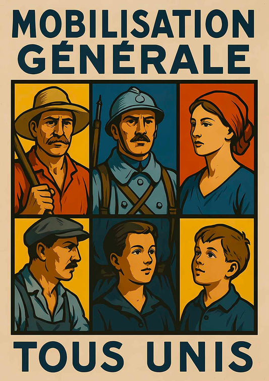 Affiche - Mobilisation Générale 21 × 30 cm