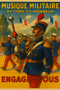 Affiche - Musique Militaire 21 × 30 cm